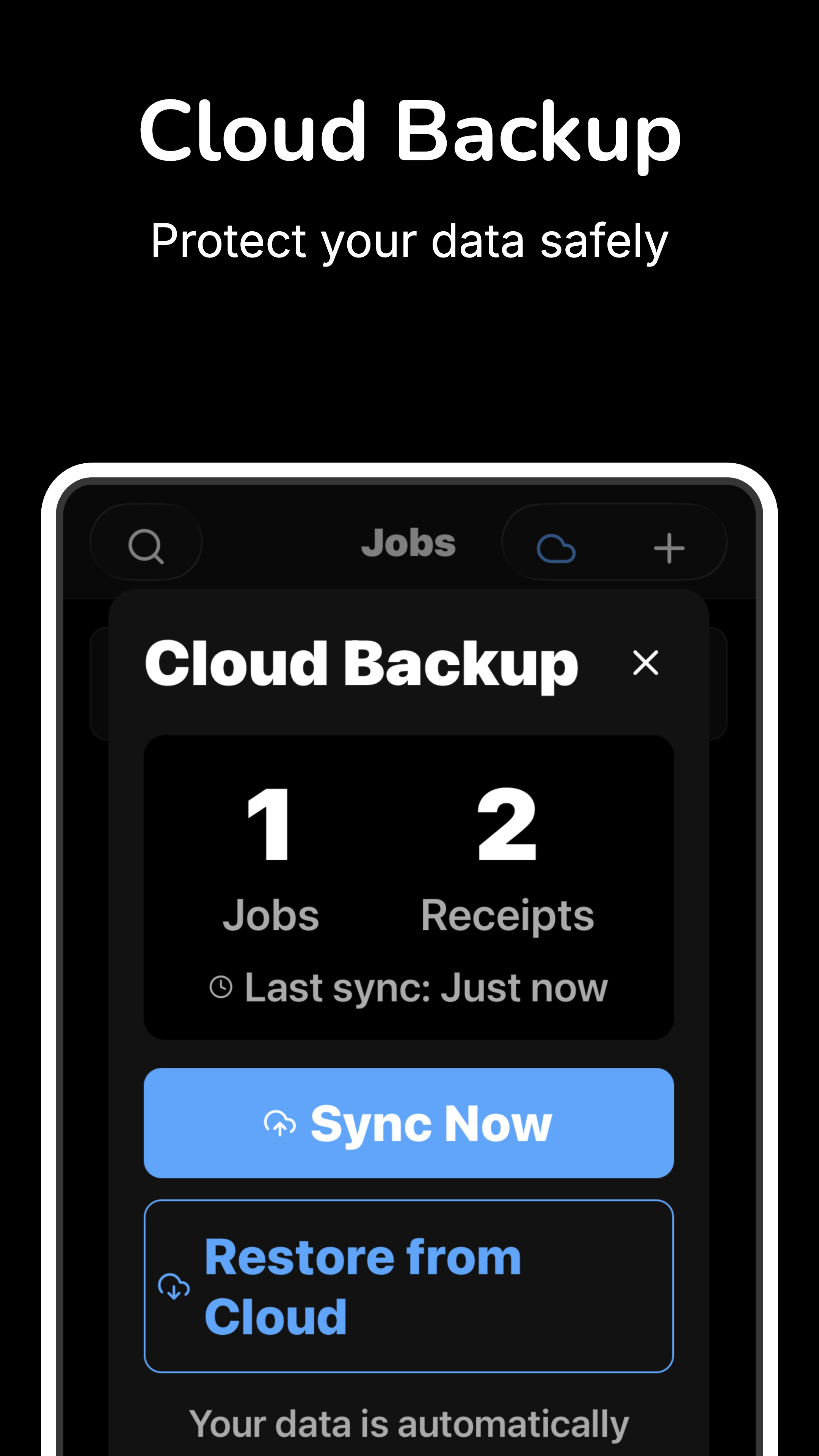 Cloud Backup - Sync your data